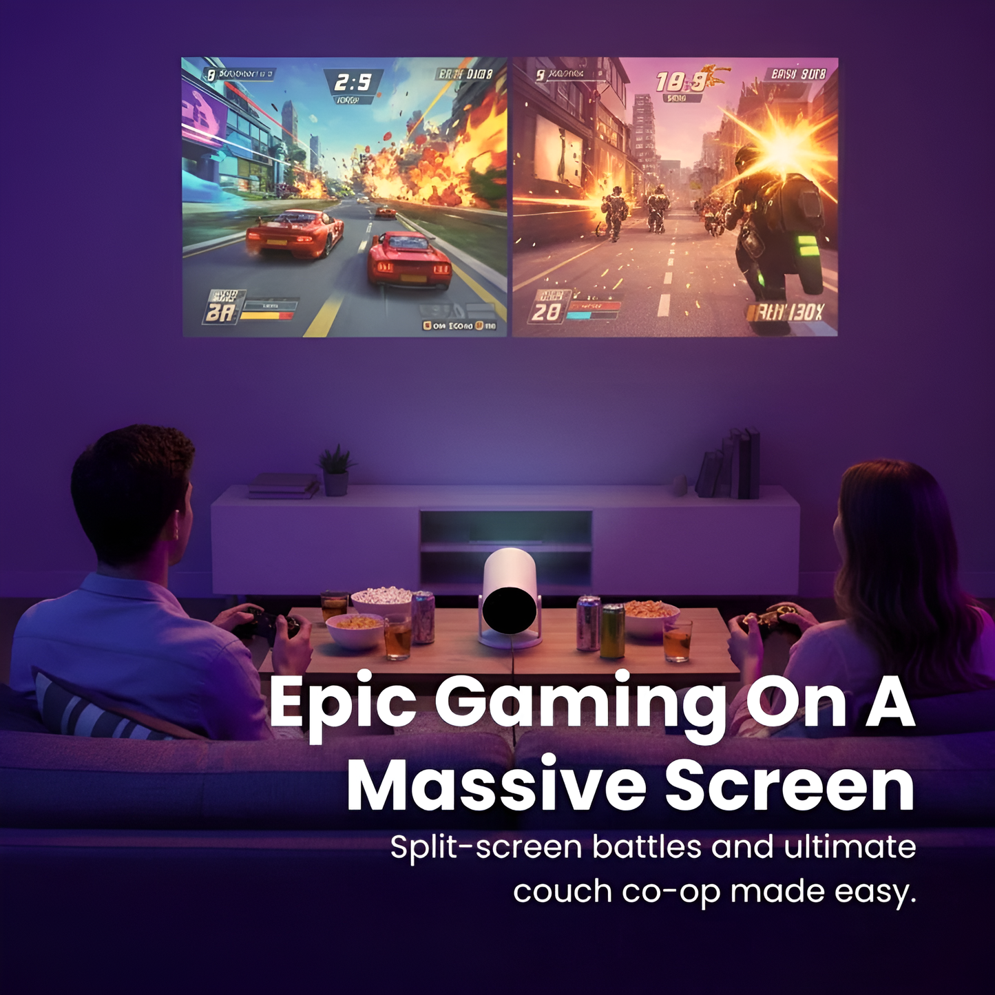 Cozybeam™ Portable Projector